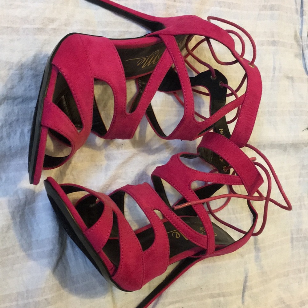 Pretty pink heels